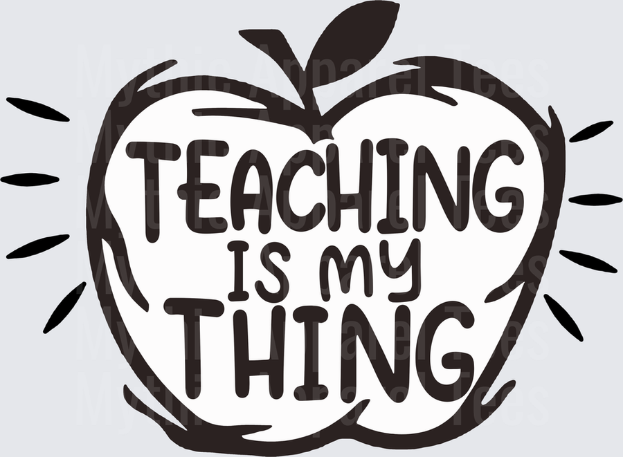 DR Seuss Teaching Is My Thing Apple Teacher Design