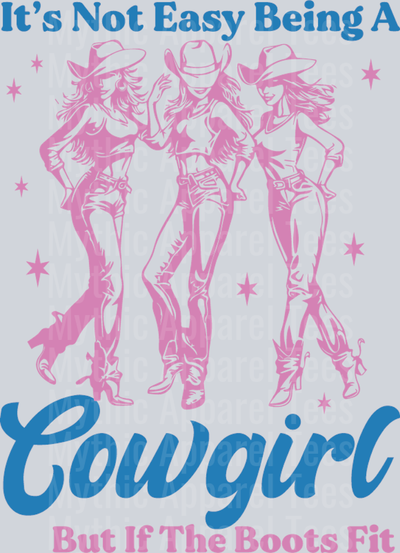 It's not easy being a cowgirl but if the boot fits Western