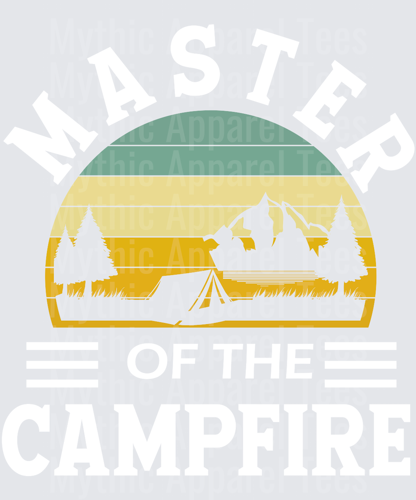 Cool Master Campfire Funny Camping Gift
