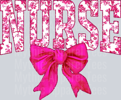 Pink Toile Nurse