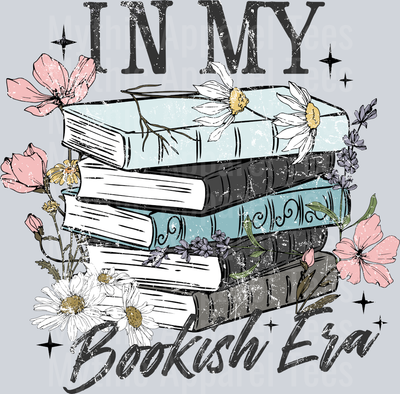 In My bookish era DTF book Transfers