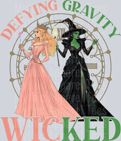 Defying Gravity Wicked Movie 2 DTF Wicked Transfers