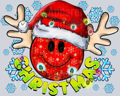 Merry Christmas Smiley Face