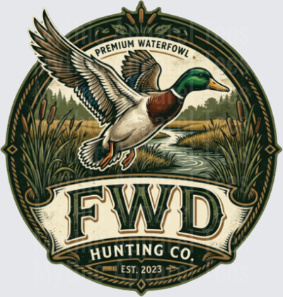 FWD Hunting Co Premium Waterfowl Mallard Duck Est 2023