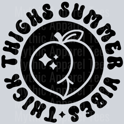 Thick Thighs Summer Vibes Pocket