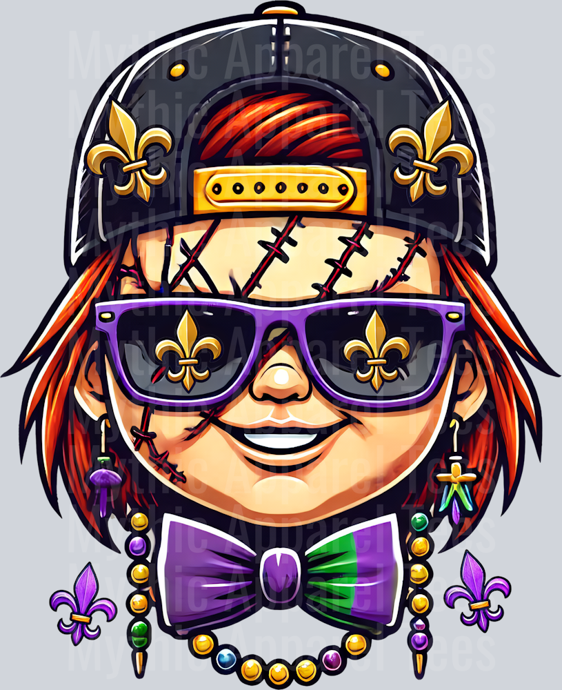 AZ764 Mardi Gras Chucky