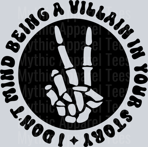 I Dont Mind Being A Villain Pocket