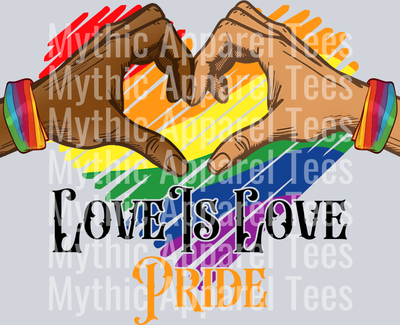 Love is love pride  LGBTQ+ Transfer
