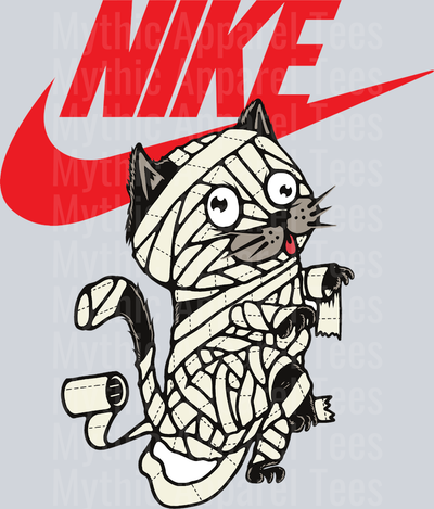 Mummy Cat JUST DO IT DTF Nike Transfers