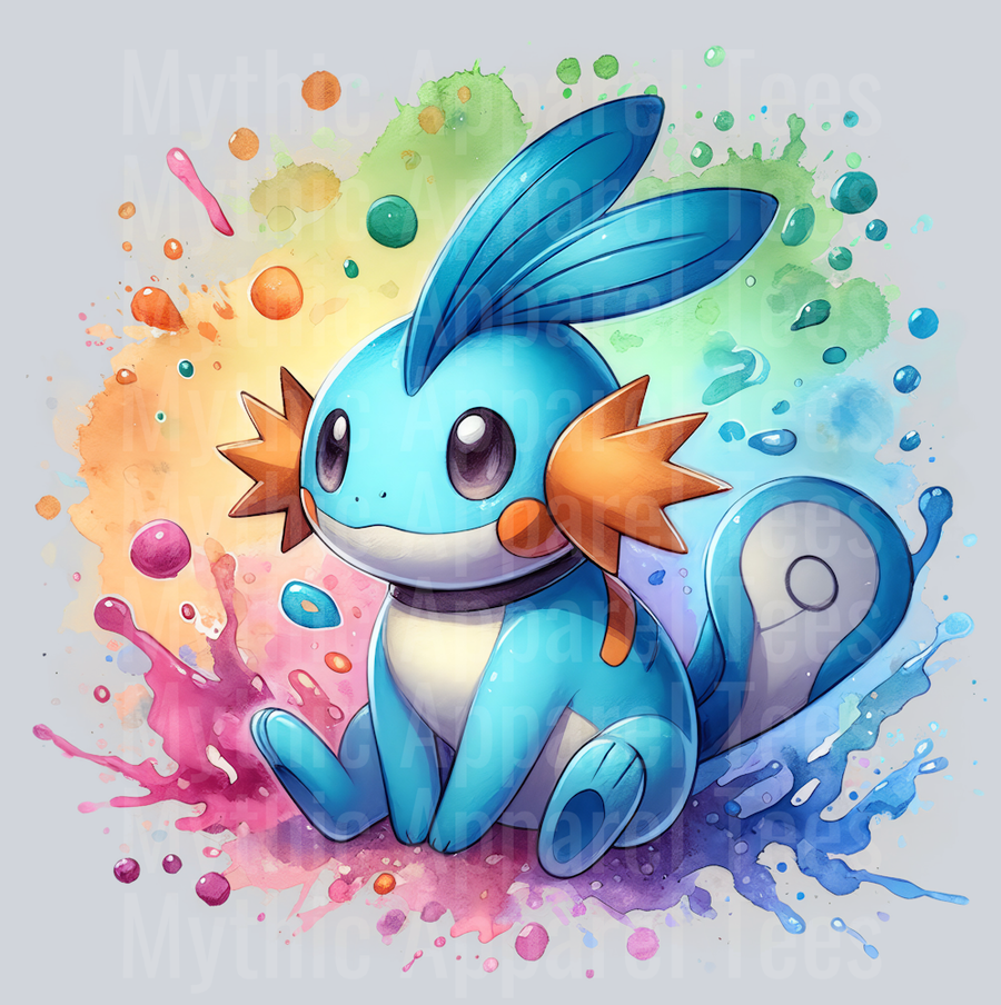 mudkip Color Splash Pokemon Pop Culture