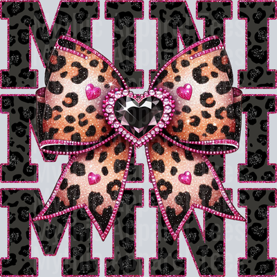 Leopard Bow Mini
