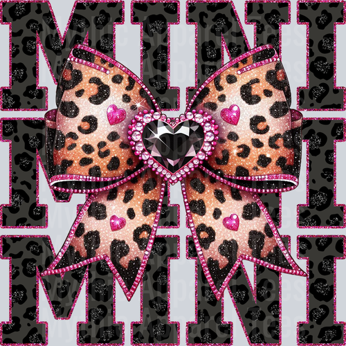 Leopard Bow Mini