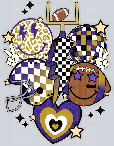 Retro_Football_Purple_Gold