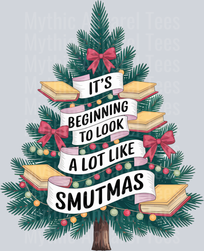 Merry Smutmas Bookish Clipart - Artboard 5