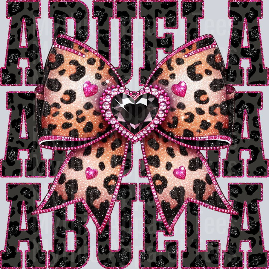 Leopard Bow Abuela