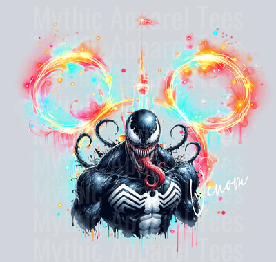 Venom Disney Castle Marvel Superhero
