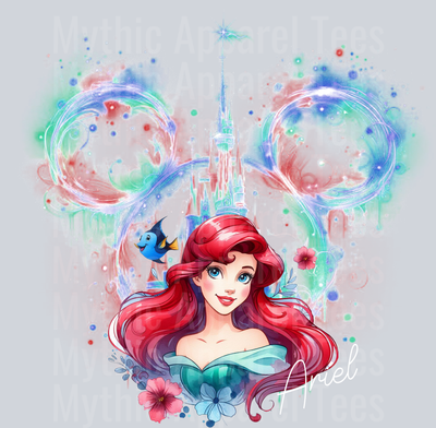 Ariel Disney Castle Disney Princess