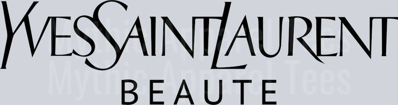 Yves Saint Laurent black PNG