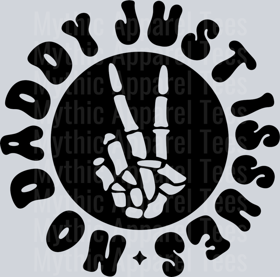No Daddy Just Issues Pocket