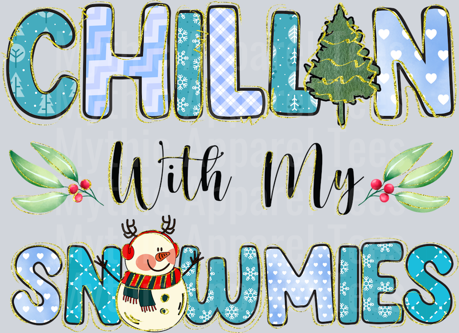 AZ867 A03-A220827-18-Chilling-With-My-Snowmies-Hello-Winter