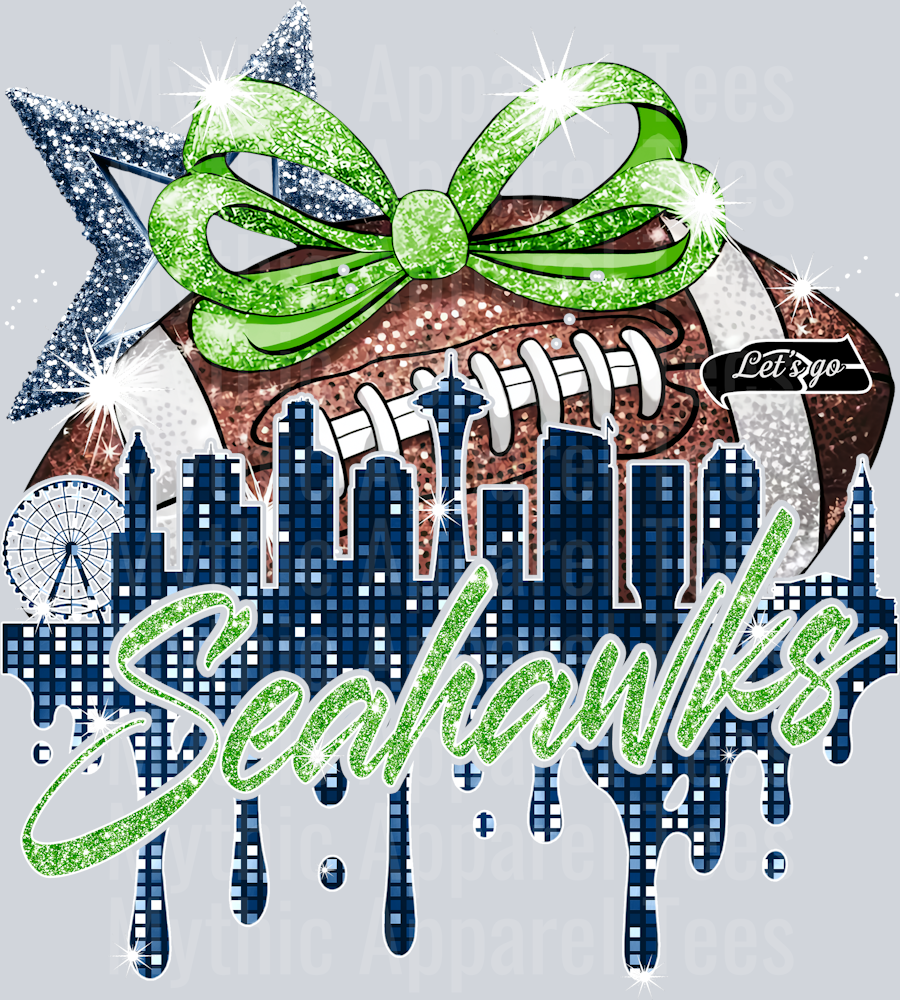 AZ1379 NFL Football Seattle Seahawks
