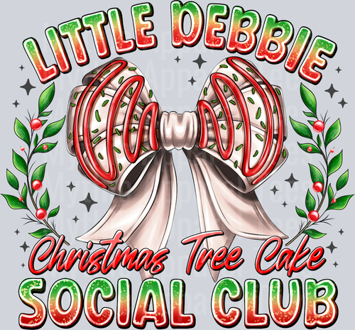 Little Debbie Christmas Tree Cake Social Club