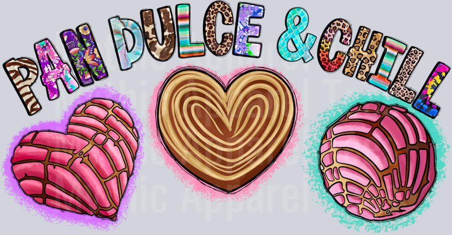 Pan Dulce And Chill Hearts Christmas