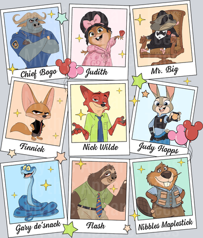 OR 02122025 VTN Disney Zootopia Characters