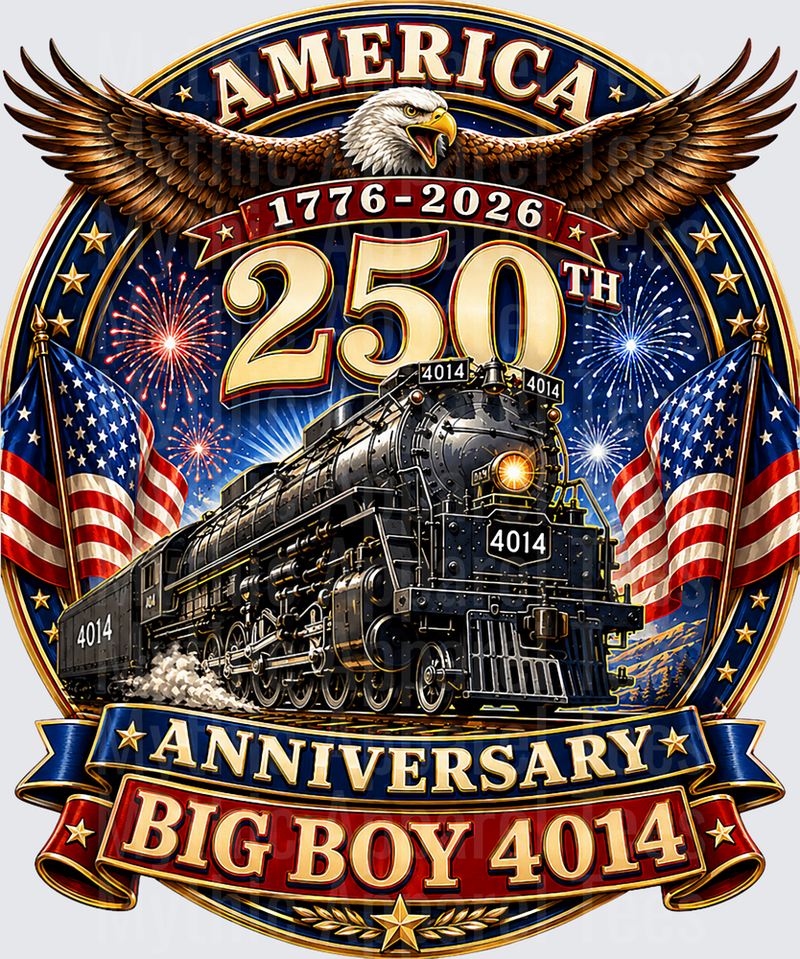 Trains America 250th Anniversary Big Boy 4014 Bald Eagle