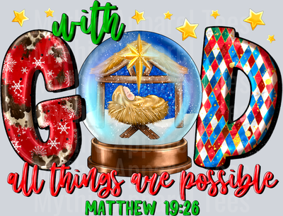 With God All Things are possible(2)