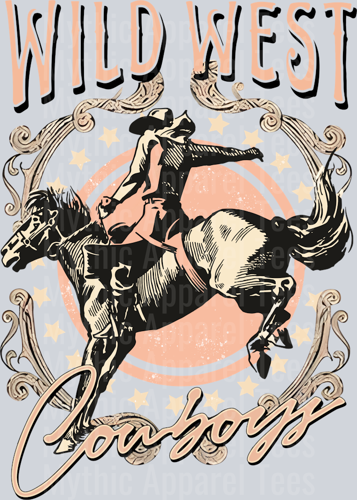 Wild West Cowgirls Horse Western