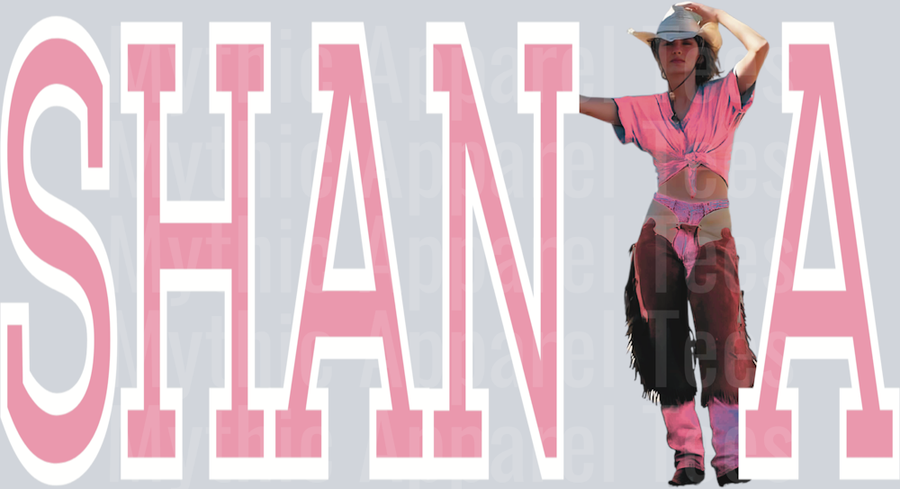 Shania Twain DTF Country Music Transfers