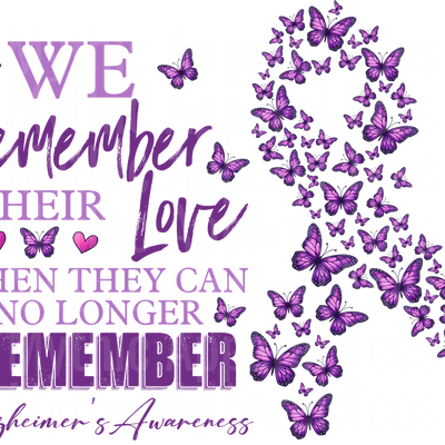 Alzheimer's Awareness DTF Transfer