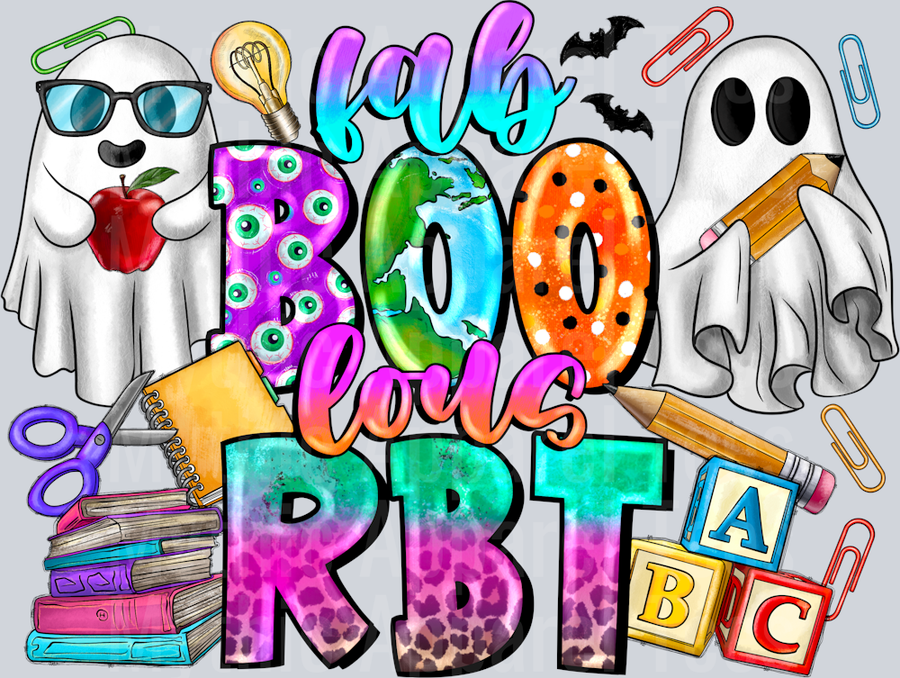 Fab boo Lous RBT Spooky Teacher Halloween