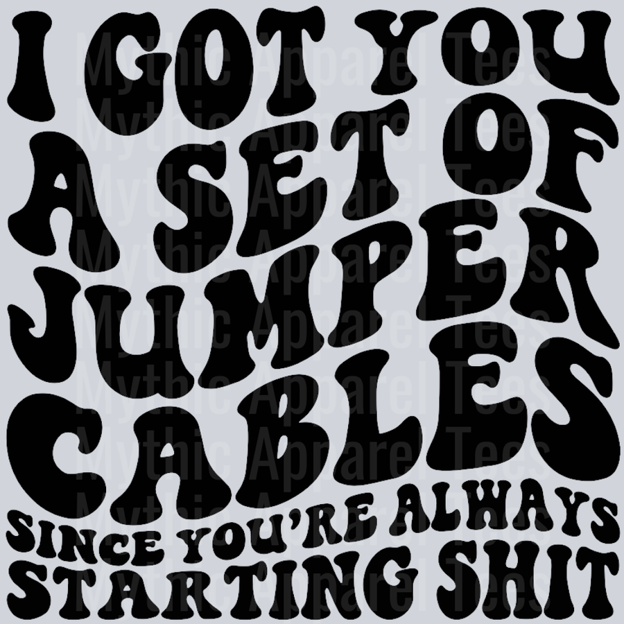 I Got You A Set Of Jumper Cables