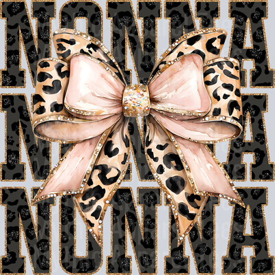 Leopard Bow Nonna