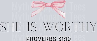 She is worthy DTF Empowerment Transfers