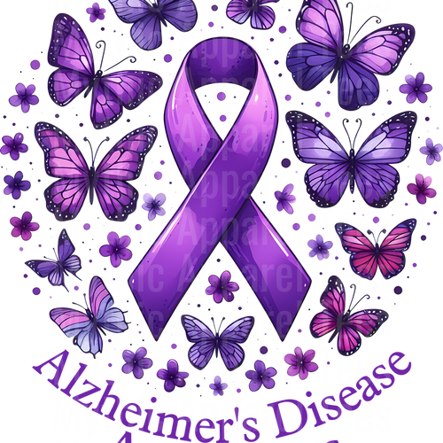 Alzheimer's Awareness DTF Transfer