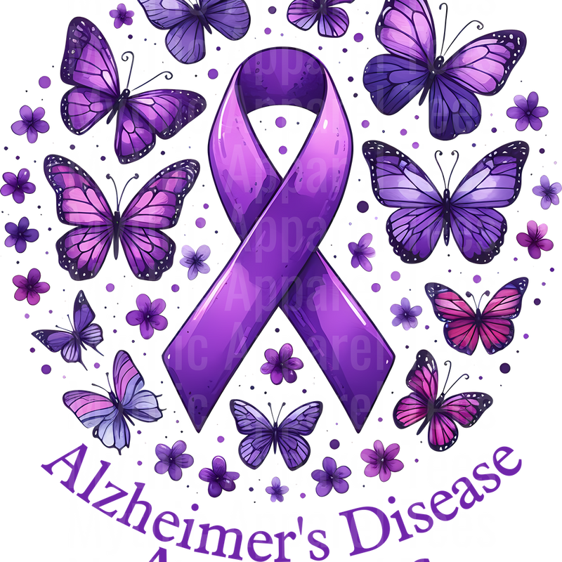 Alzheimer's Awareness DTF Transfer