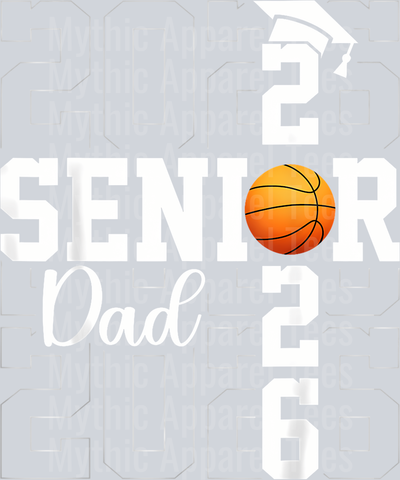 37 Proud Father Class Of 2026 Basketball Senior Dad Graduate T-Shirt