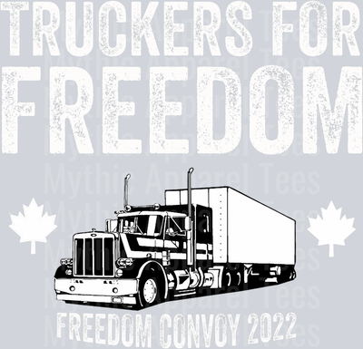 Truckers For Freedom - Freedom Convoy 2022 DTF Trucker Transfers