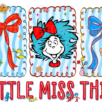 Dr Suess DTF Transfer