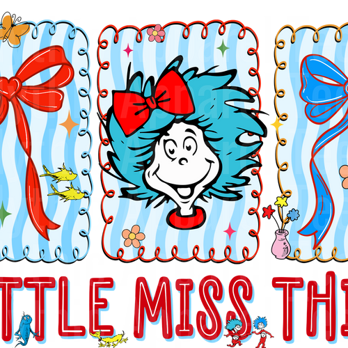 Dr Suess DTF Transfer