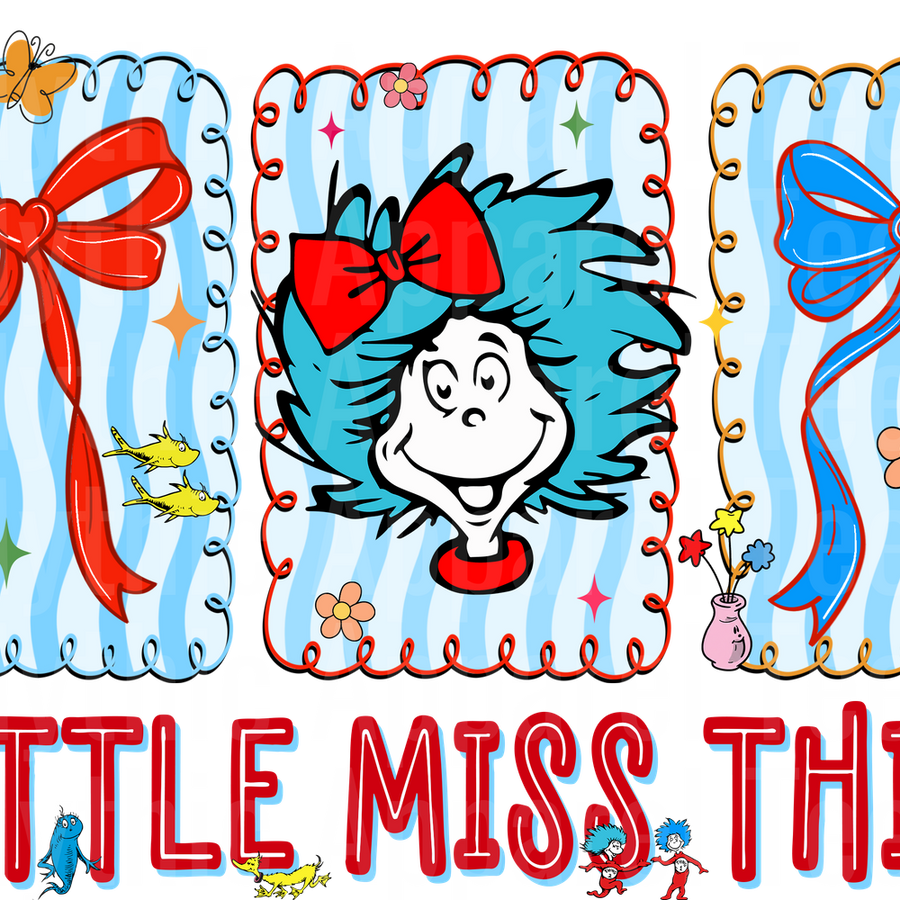 Dr Suess DTF Transfer