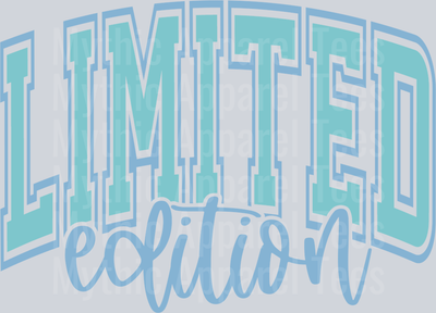 Limited Edition Blue Inspiring Varsity Letters