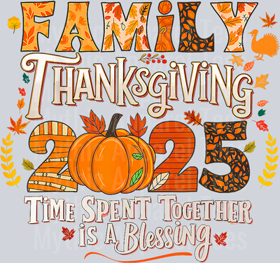 Family Thanksgiving 2025 Thanksgiving Crew Matching Group T-Shirt (5)