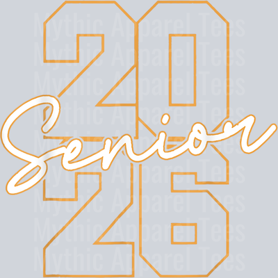 Senior 2026 Class of 2026 Graduated Last First Day of School T-Shirt