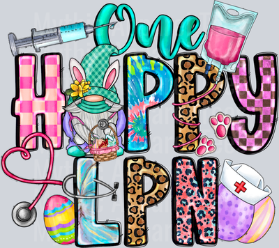 One Hoppy LPN Easter Nurse