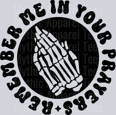 Remember Me In Your Prayers Pocket