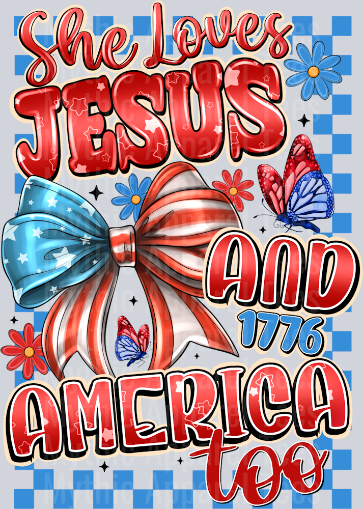 she loves and 1776 america too